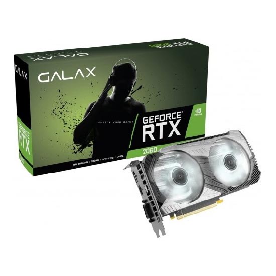 Видеокарта GALAX GeForce RTX 2060 Plus, 6 Гб, 26NRL7HP68CX видеокарта galax geforce rtx 3060 12 гб 36nol7md1voc