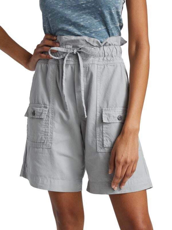 

Шорты NSF Troy с высокой посадкой, pale grey