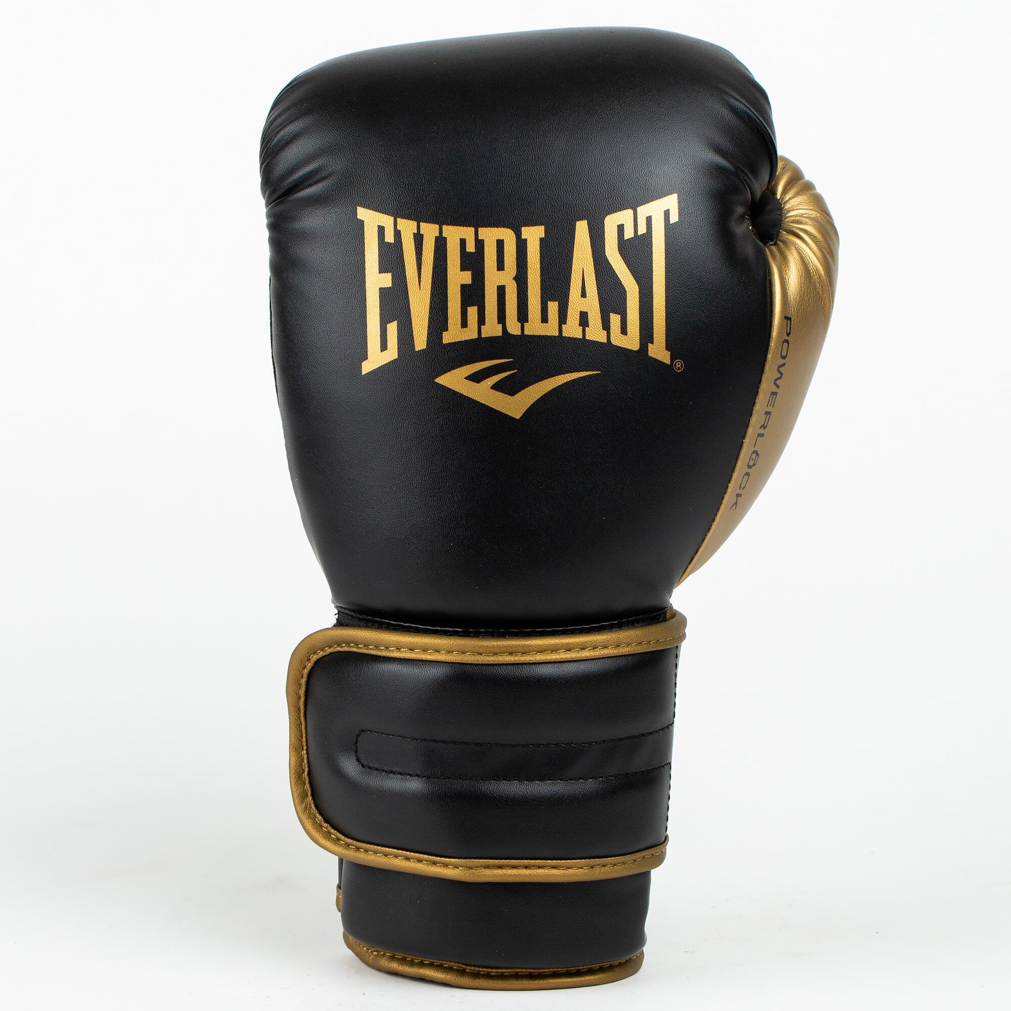 Боксерские перчатки Powerlock черный/золотой EVERLAST, черное золото –  заказать с доставкой из-за рубежа через онлайн-сервис «CDEK.Shopping»