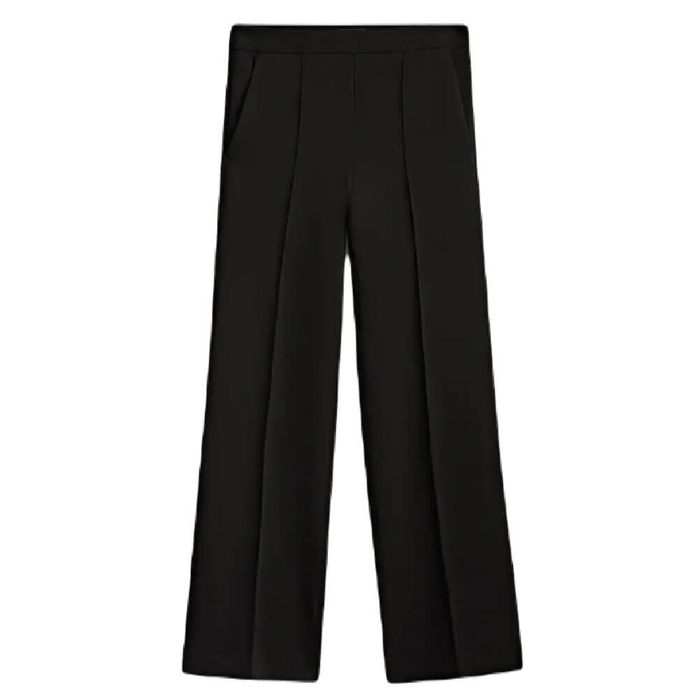 

Брюки Massimo Dutti Straight Fit Suit, черный