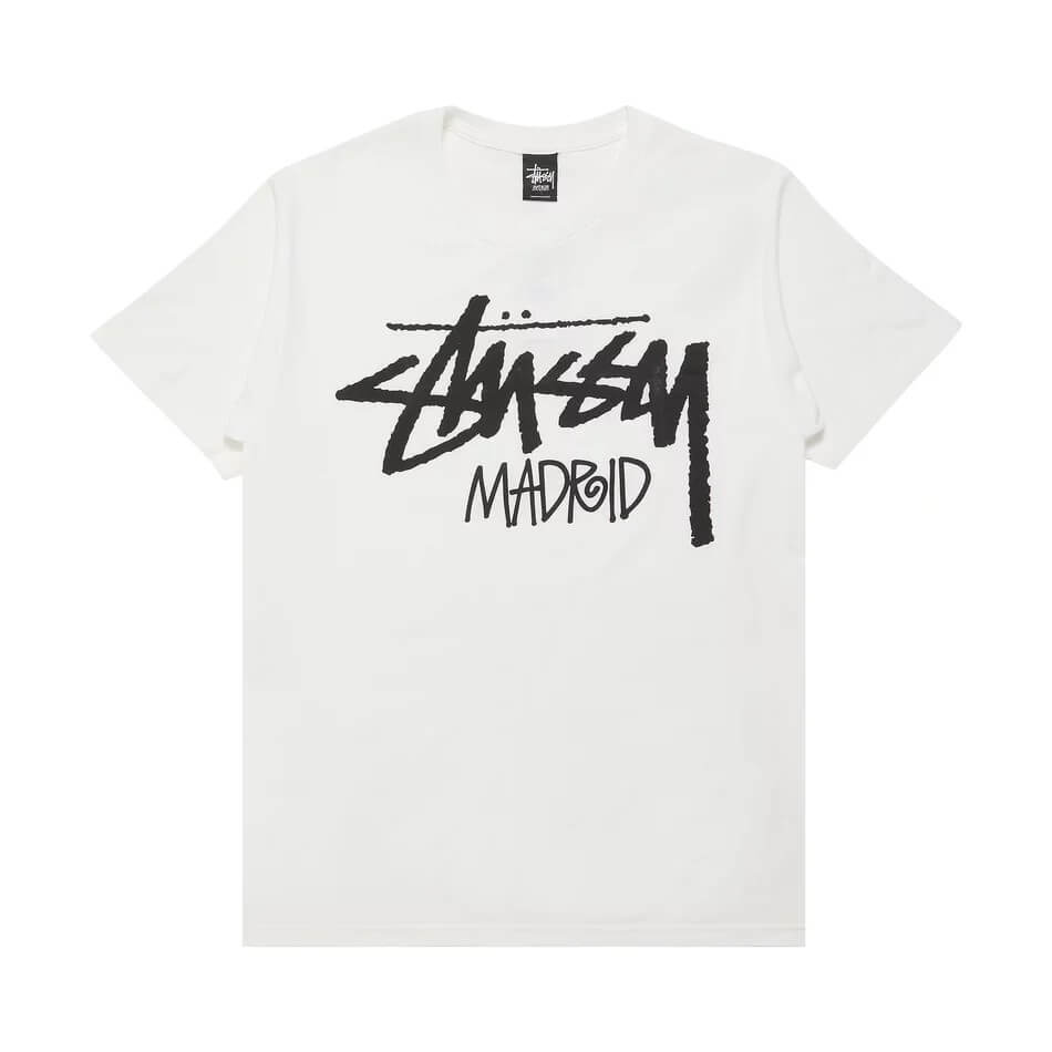 

Футболка Stussy Stock Madrid Tee, белый