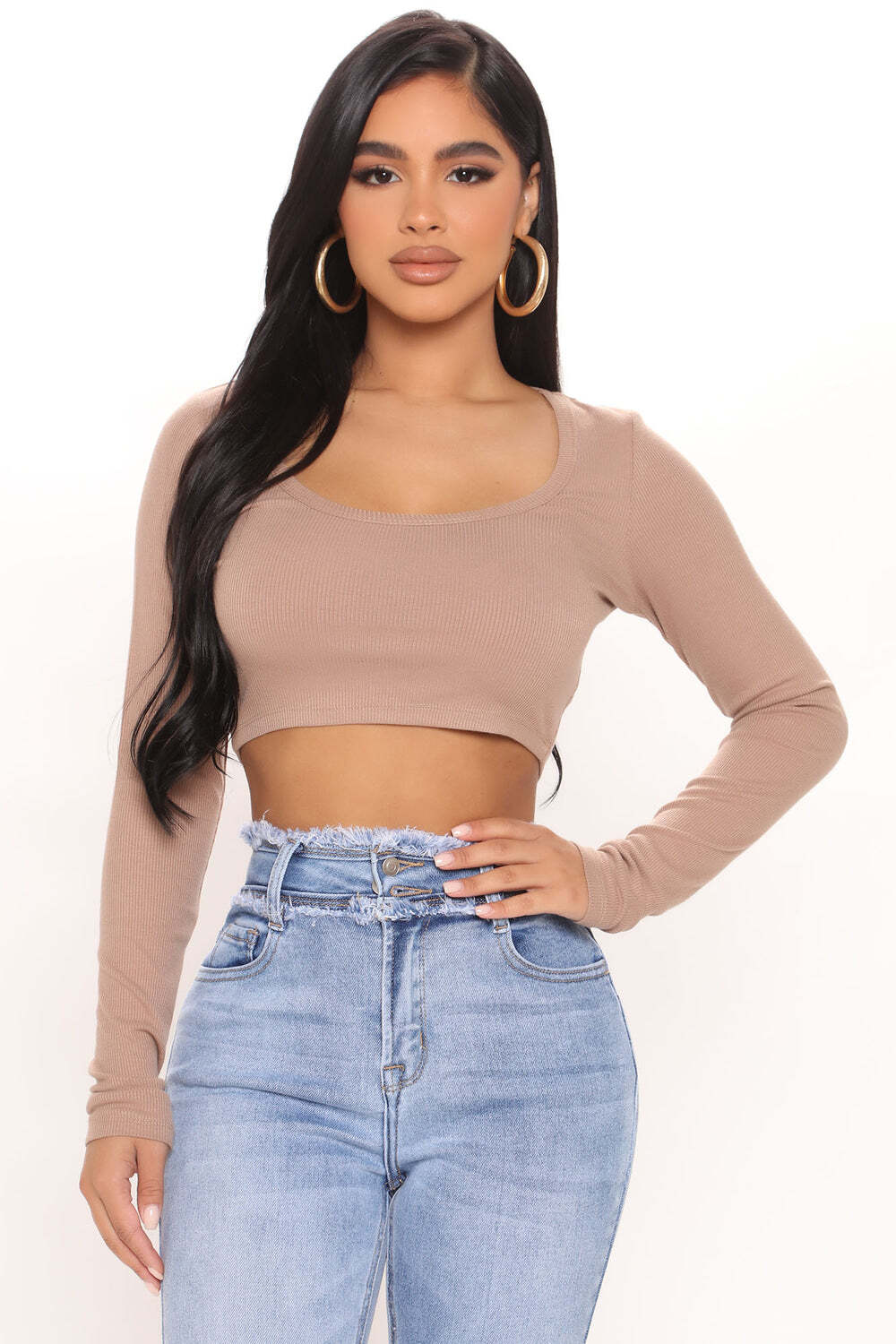 

Топ Fashion Nova RT45001L, серо-коричневый