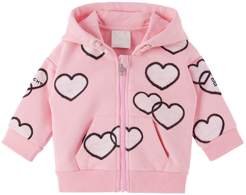 

Толстовка Baby Pink Hearts Givenchy
