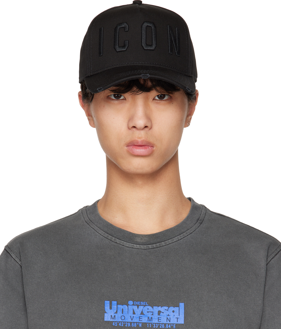 

Черная кепка Be Icon Dsquared2
