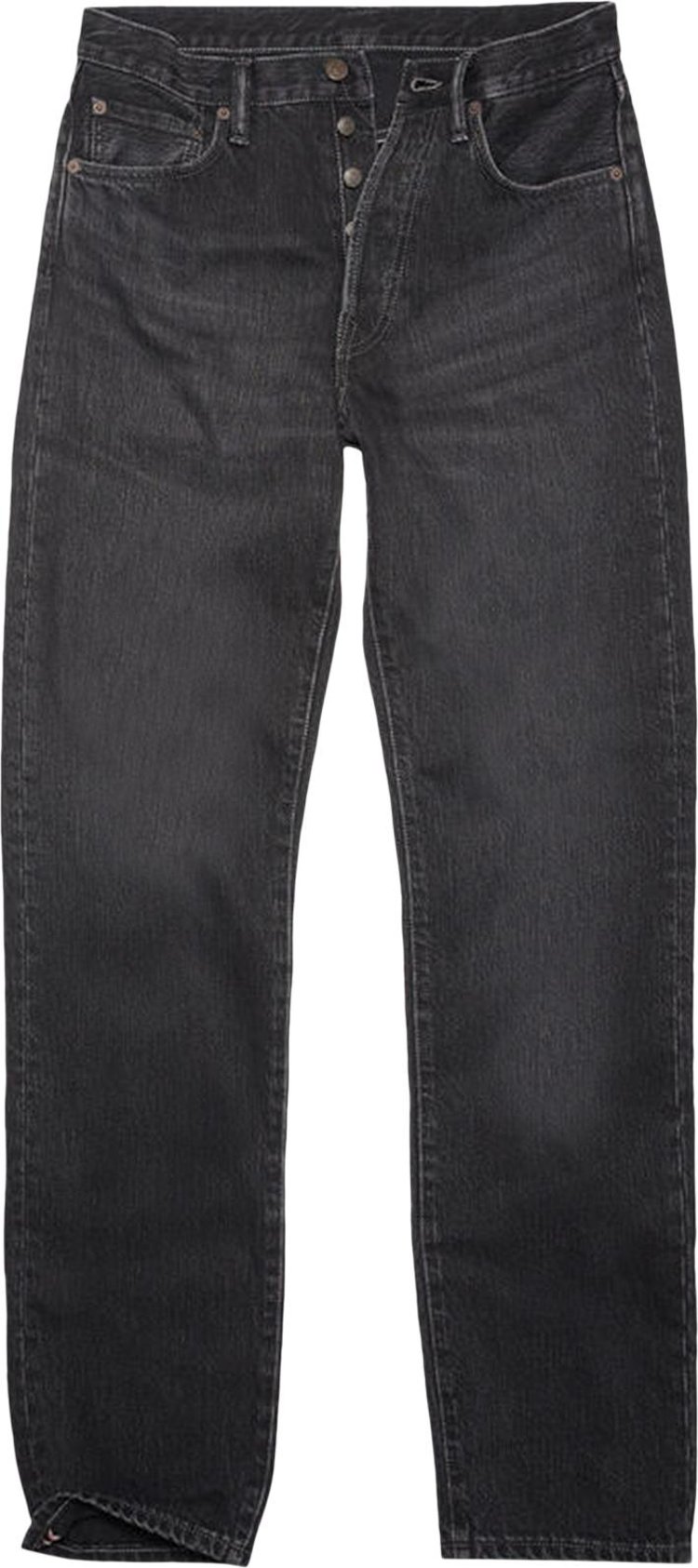Джинсы Acne Studios Classic Fit Jeans 'Black', черный джинсы acne studios classic fit jeans black черный