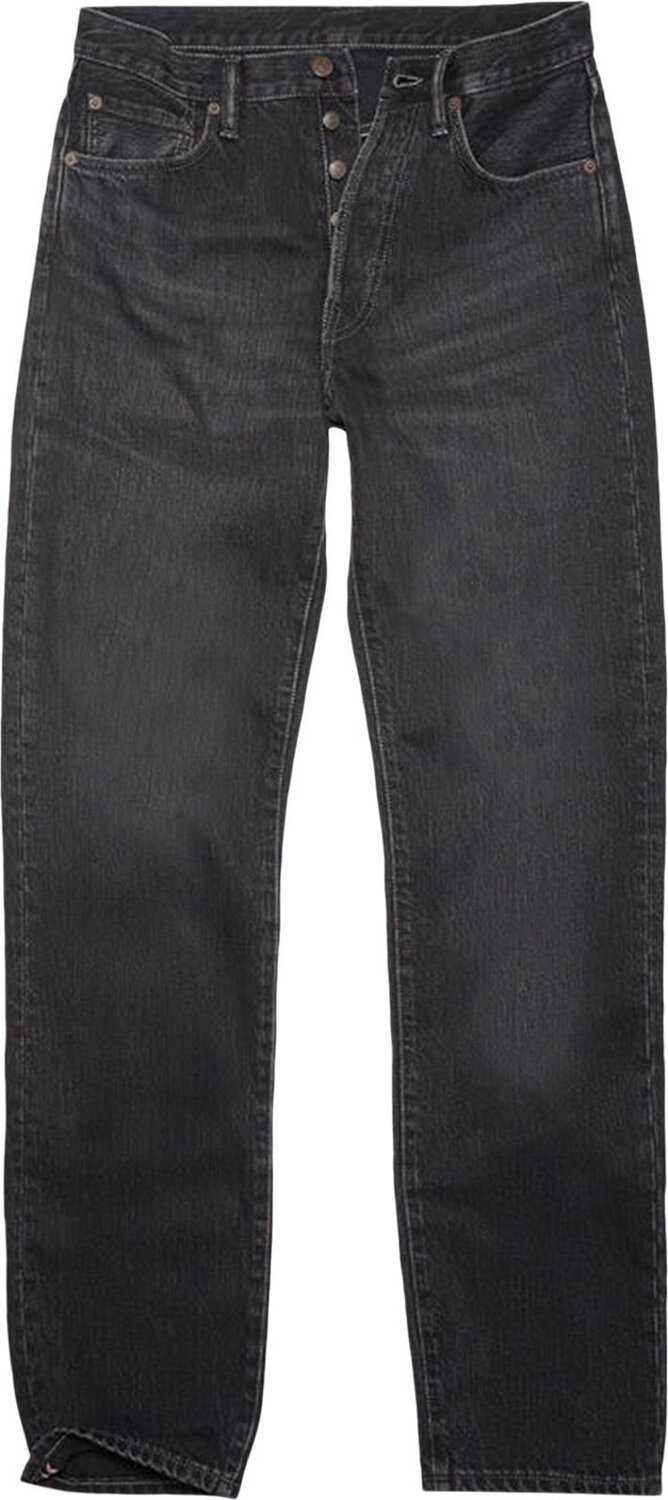 

Джинсы Acne Studios Classic Fit Jeans 'Black', черный