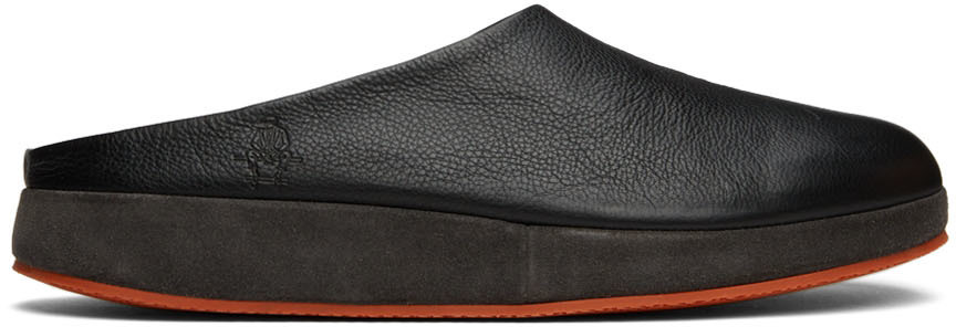 

Черные лоферы Hampton Clog Paul Stuart