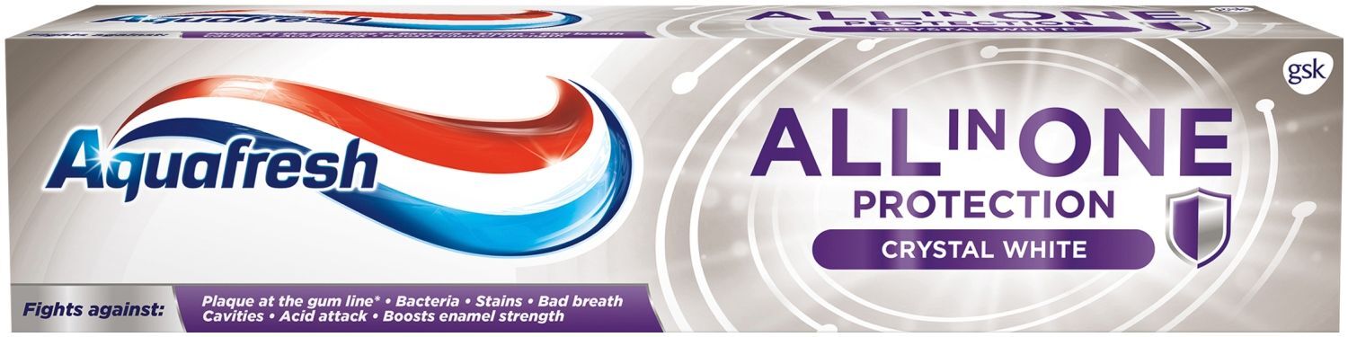 

Зубная паста Aquafresh All in One Protection Crystal White, 100 мл