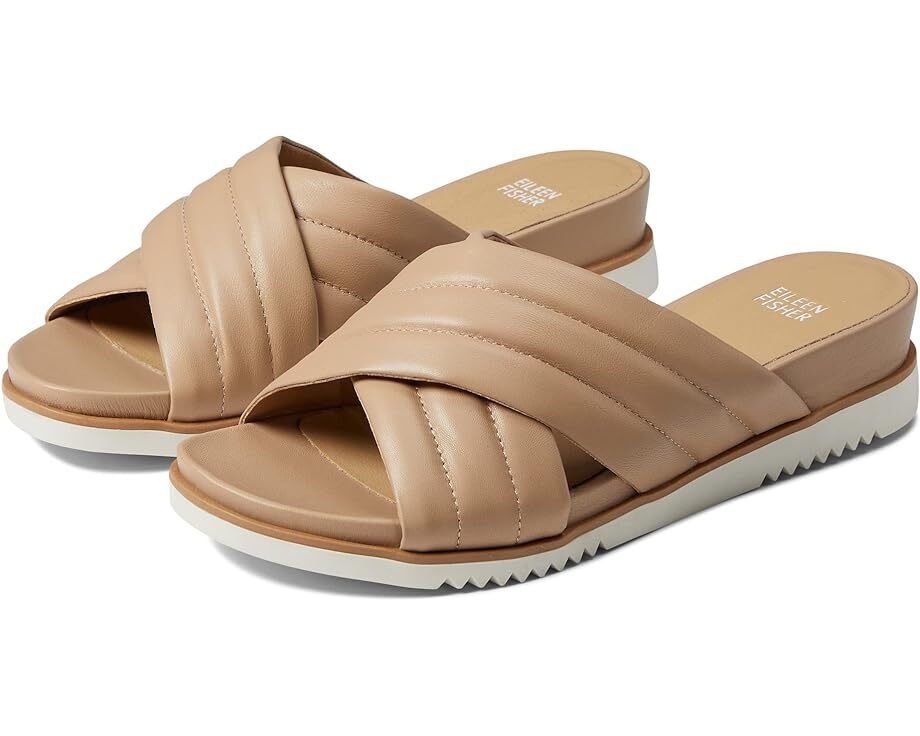 

Сандалии Eileen Fisher Kye, цвет Barley Nappa