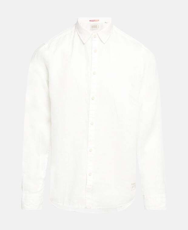 

Льняная рубашка Scotch & Soda, белый