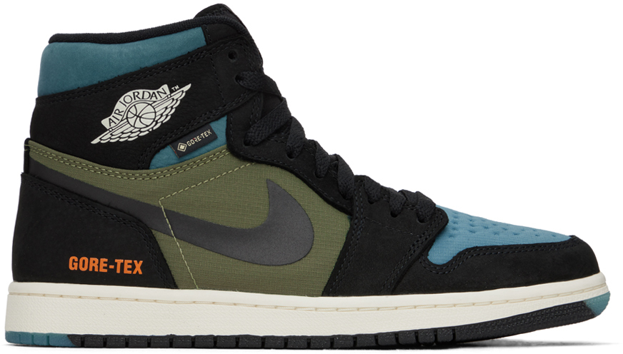 

Синие и зеленые кроссовки Nike Jordan Air Jordan 1
