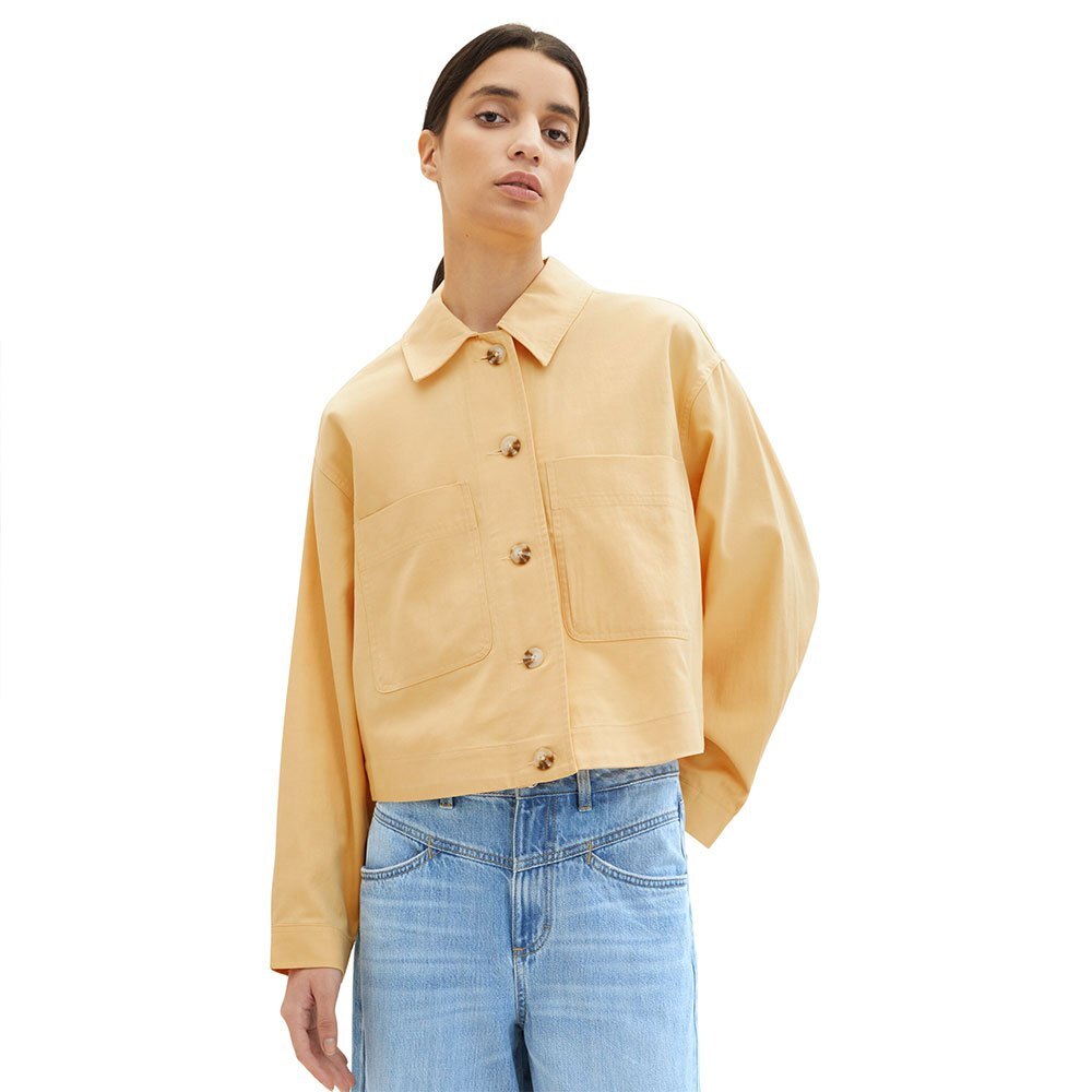 

Блейзер Tom Tailor Loose Fit, бежевый