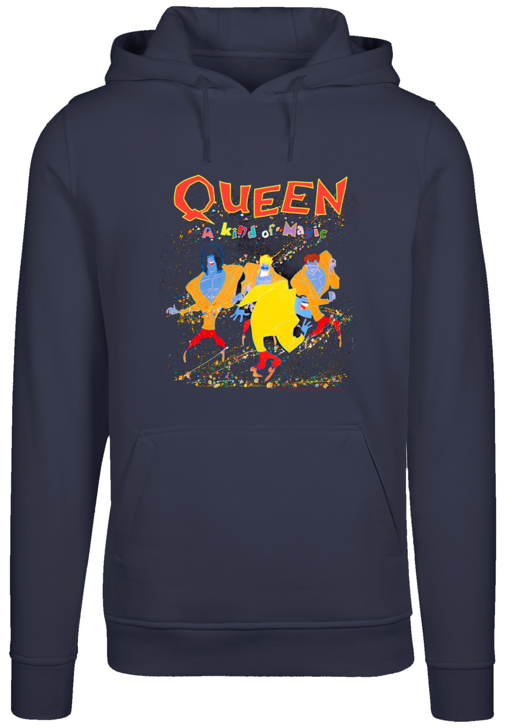 

Пуловер F4NT4STIC Hoodie Queen Rock Band A Kind Of Magic, темно синий