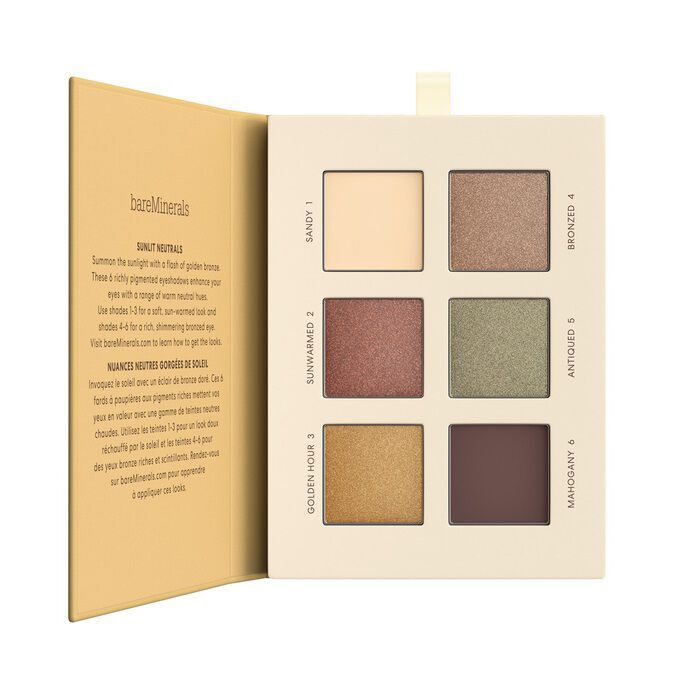 

Палетка теней для век sunlit Bareminerals Mineralist Eyeshadow Palette, 7,8 гр