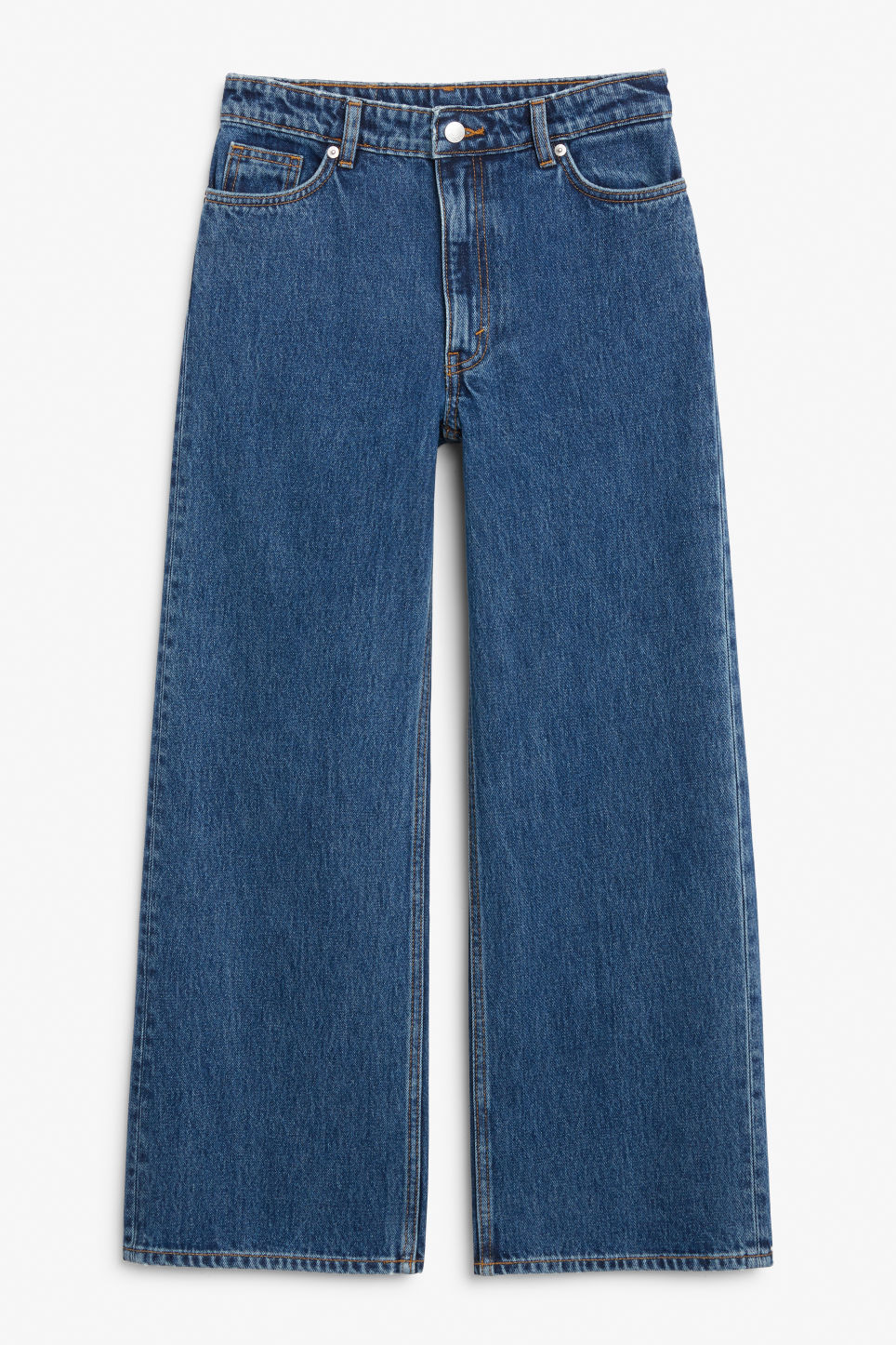 

Укороченные джинсы Monki Yoko, синий