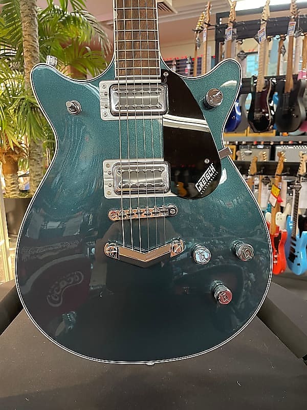 Gretsch G5222 Нефритовый серый металлик G5222 Jade Grey Metallic цена и фото