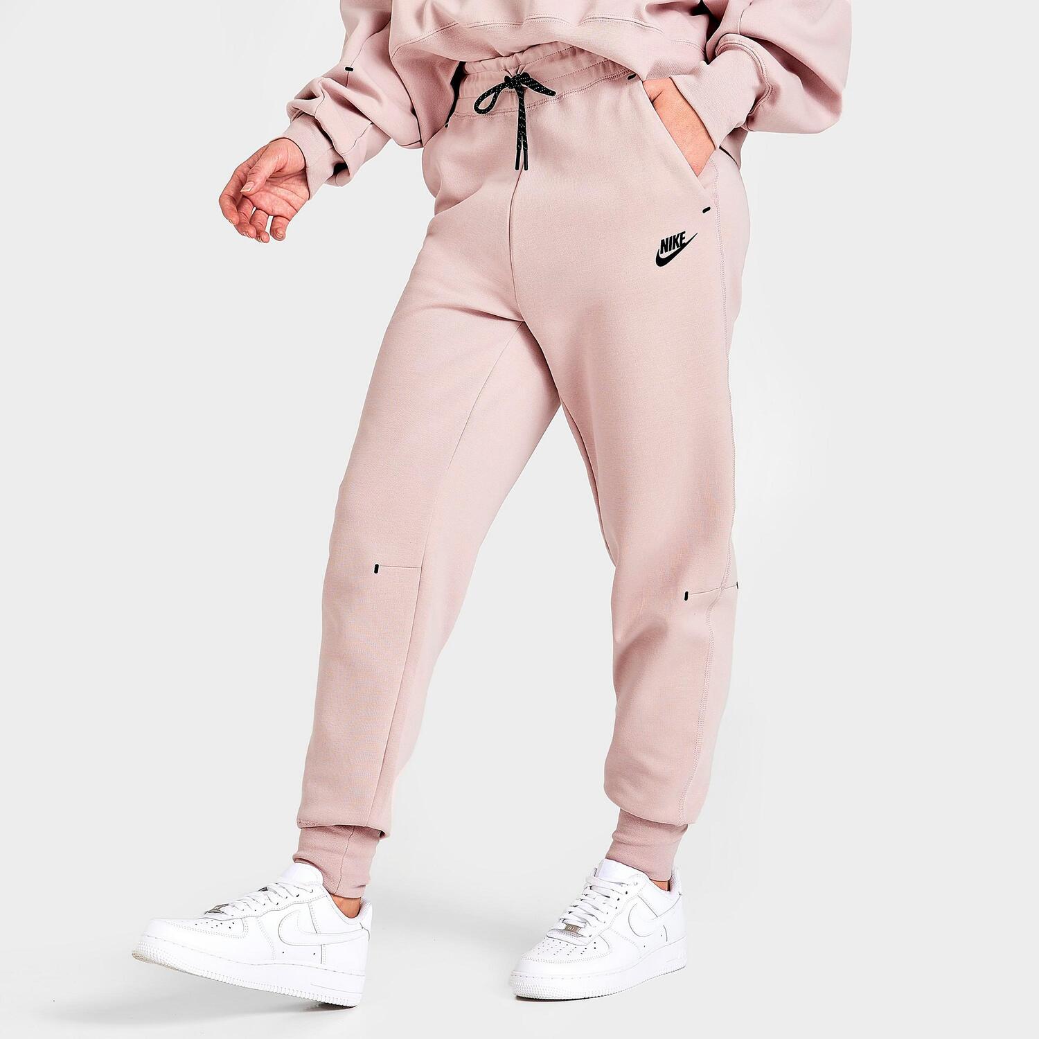 

Женские брюки-джоггеры Nike Sportswear Tech Fleece, розовый