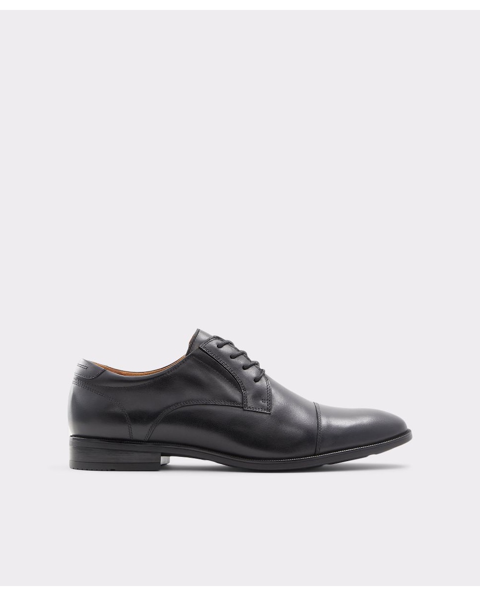 цена Черные мужские туфли на шнуровке из кожи Aldo, черный