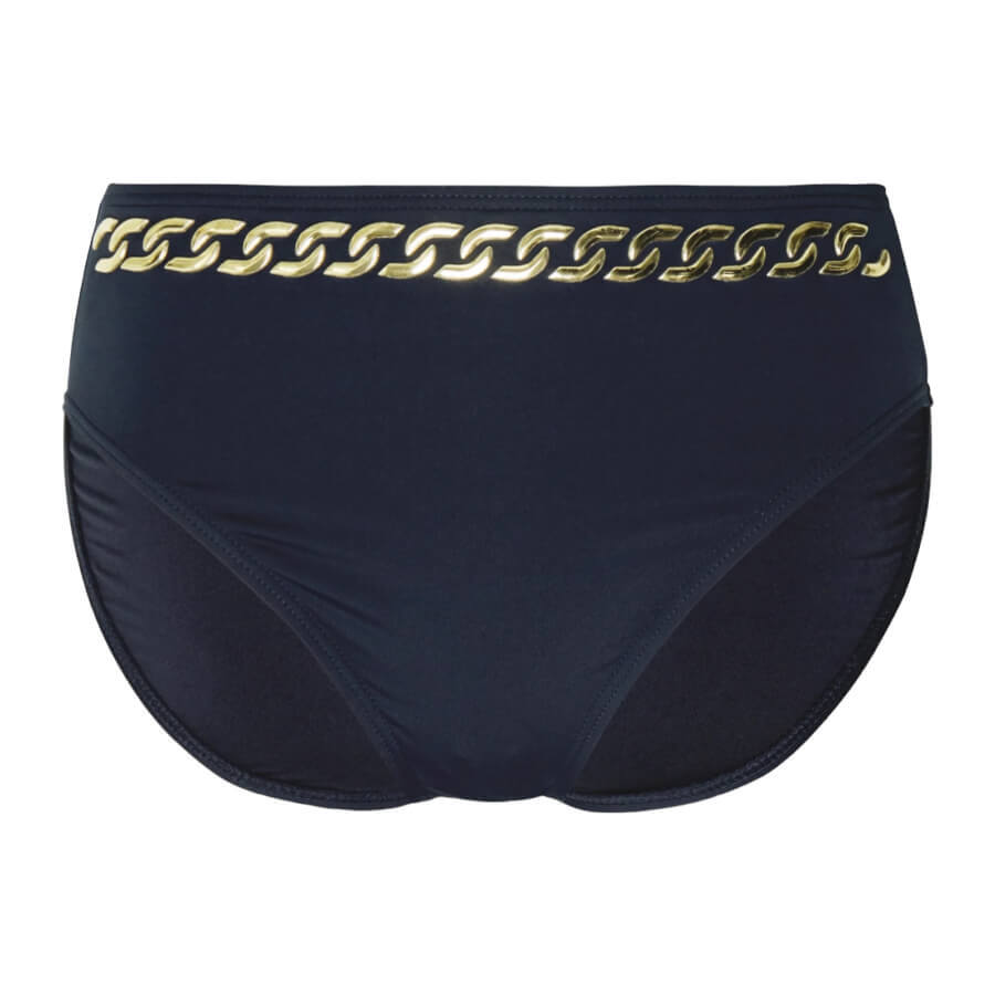 

Плавки MICHAEL Michael Kors Bikini Chain High Waist, темно-синий