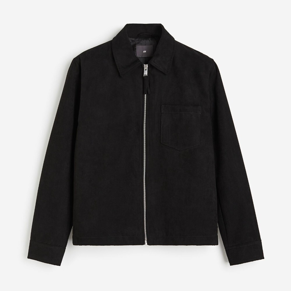 

Куртка H&M Regular Fit, черный
