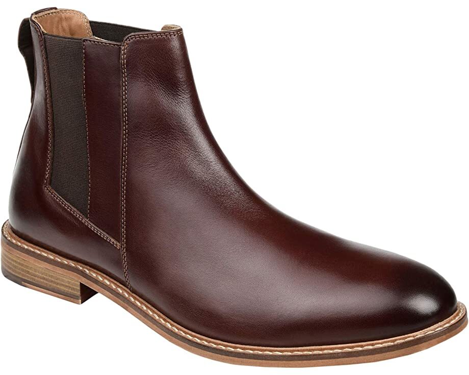 

Ботинки Corbin Plain Toe Chelsea Boot Thomas & Vine, коричневый