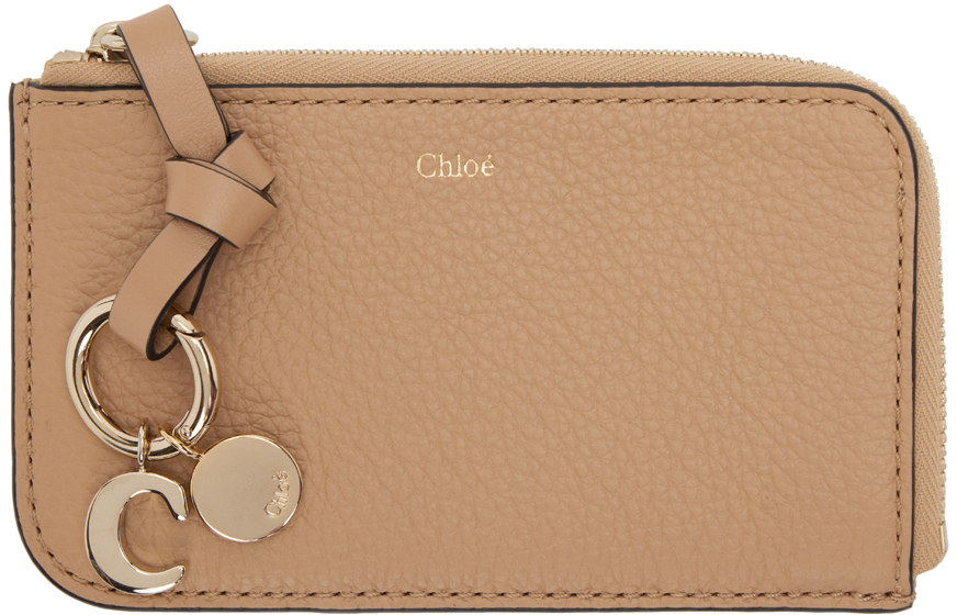

Держатель для карт Tan с алфавитом Chloé