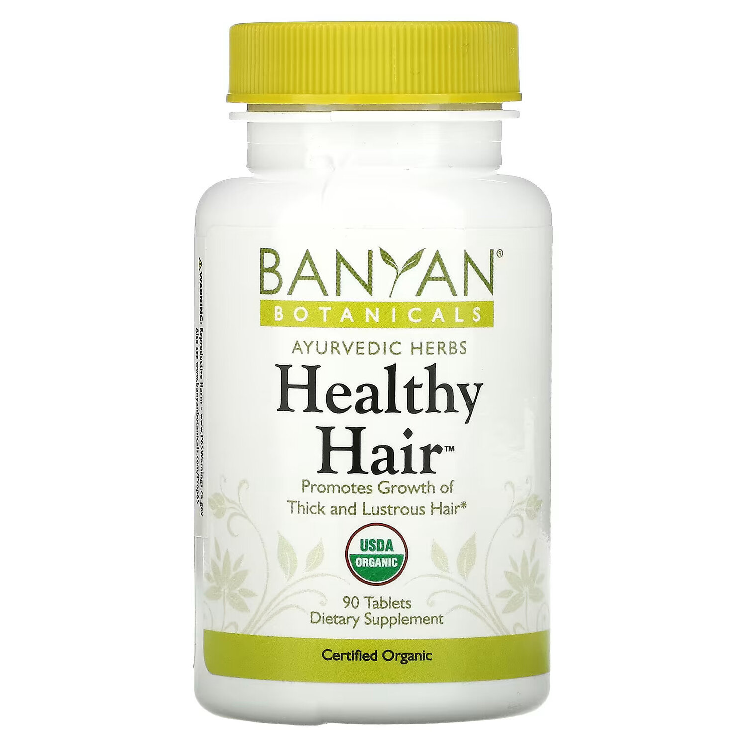 

Banyan Botanicals, Здоровые волосы, 90 таблеток