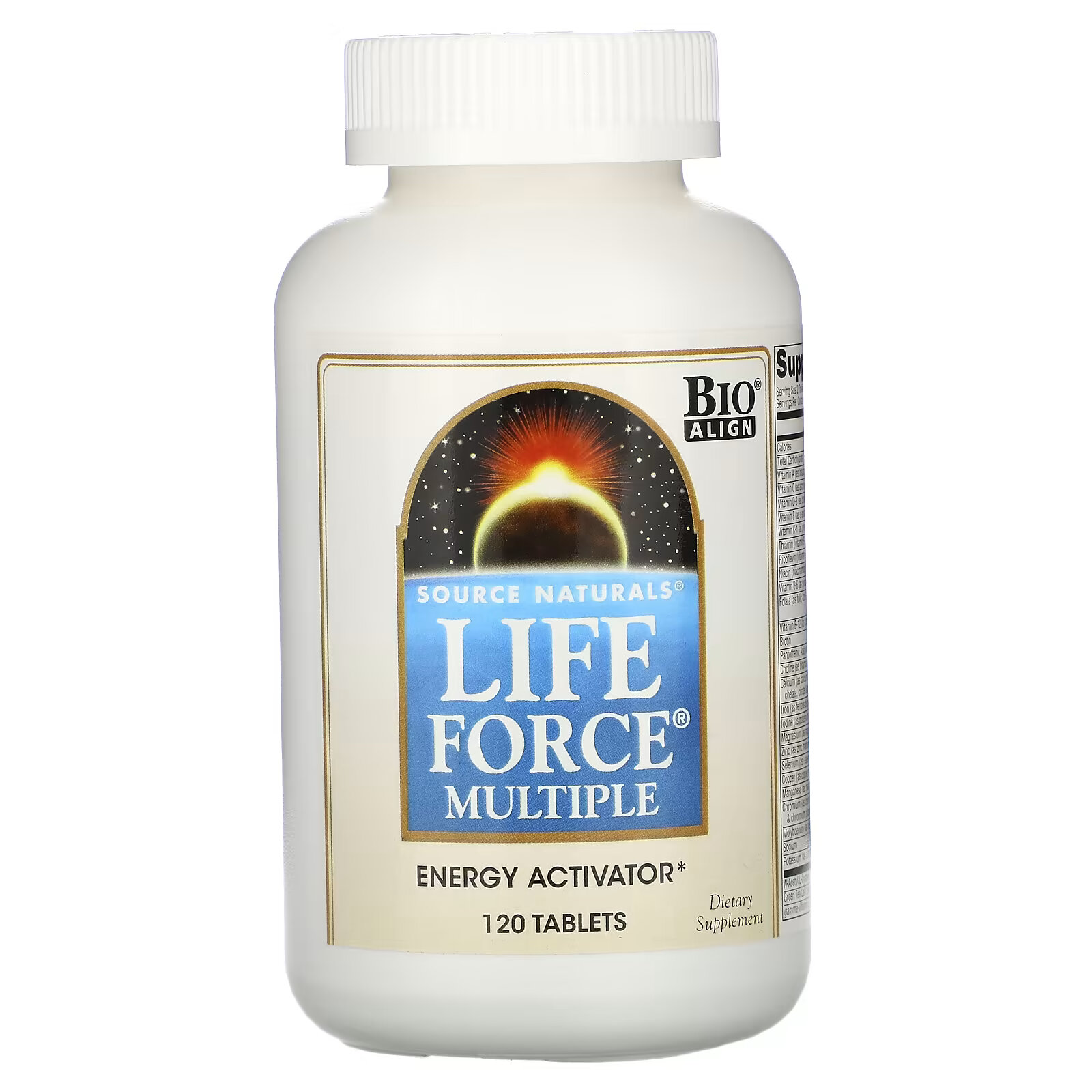 Source Naturals, Life Force Multiple, 120 таблеток source naturals мультивитамины life force 120 капсул