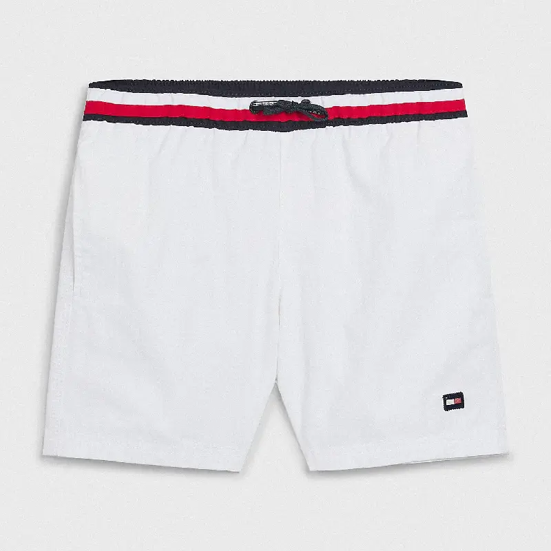 

Шорты для плавания Tommy Hilfiger Kids' Logo Stripe, белый
