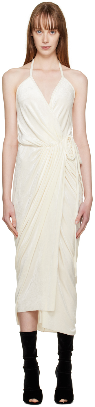 

Платье миди Off-White Vered Rick Owens Lilies