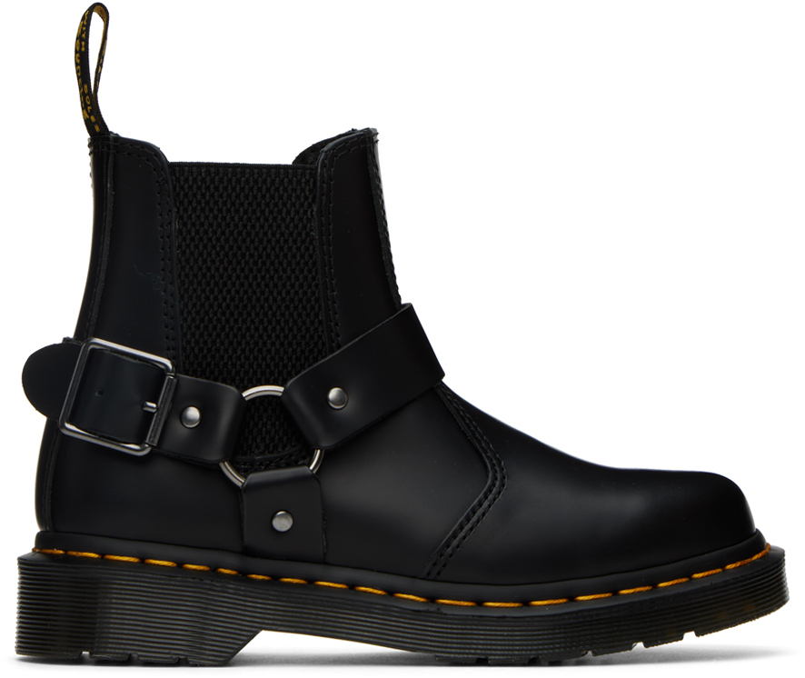 

Черные ботильоны Wincox Dr. Martens, Черный