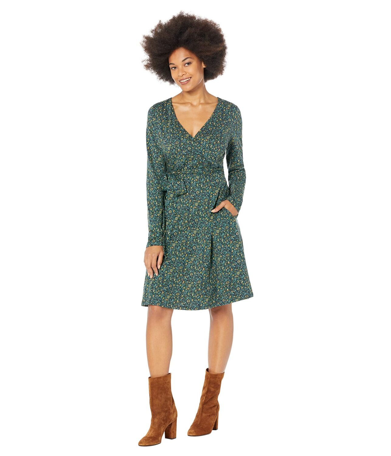 

Платье Toad&Co, Cue Wrap Long Sleeve Dress