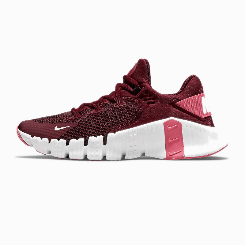 

Кроссовки Nike Free Metcon 4, темно-бордовый/белый, Красный, Кроссовки Nike Free Metcon 4, темно-бордовый/белый