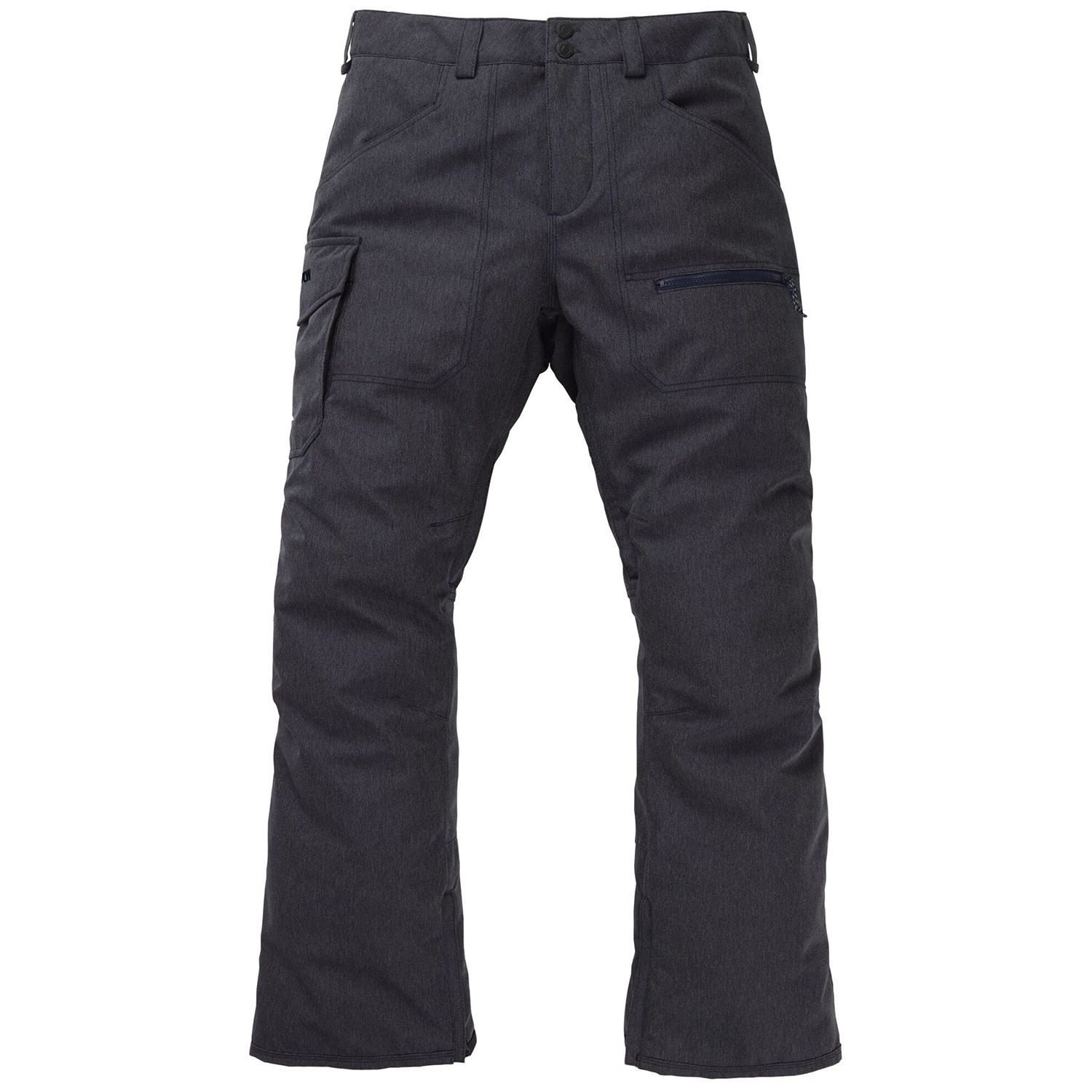 Брюки Burton Covert утепленные, черный брюки profmax подкладка утепленные размер 54 черный
