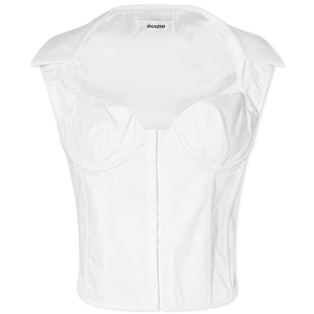 

Футболка Danielle Guizio Collared Bustier Top