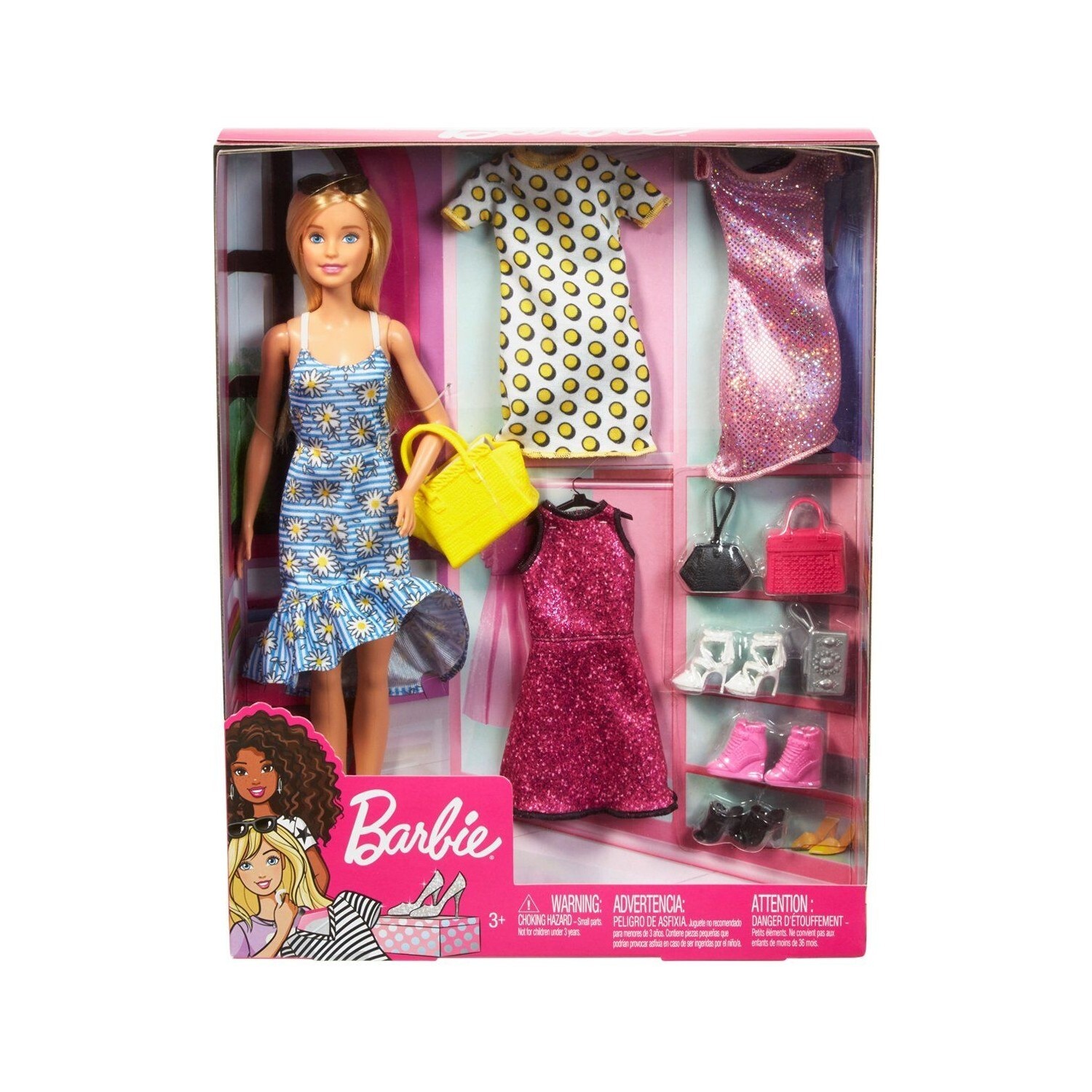 

Игровой набор с комбинацией спортивной одежды Barbie GDJ40