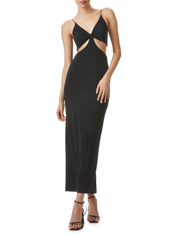 

Платье havana с вырезами Alice + Olivia Black