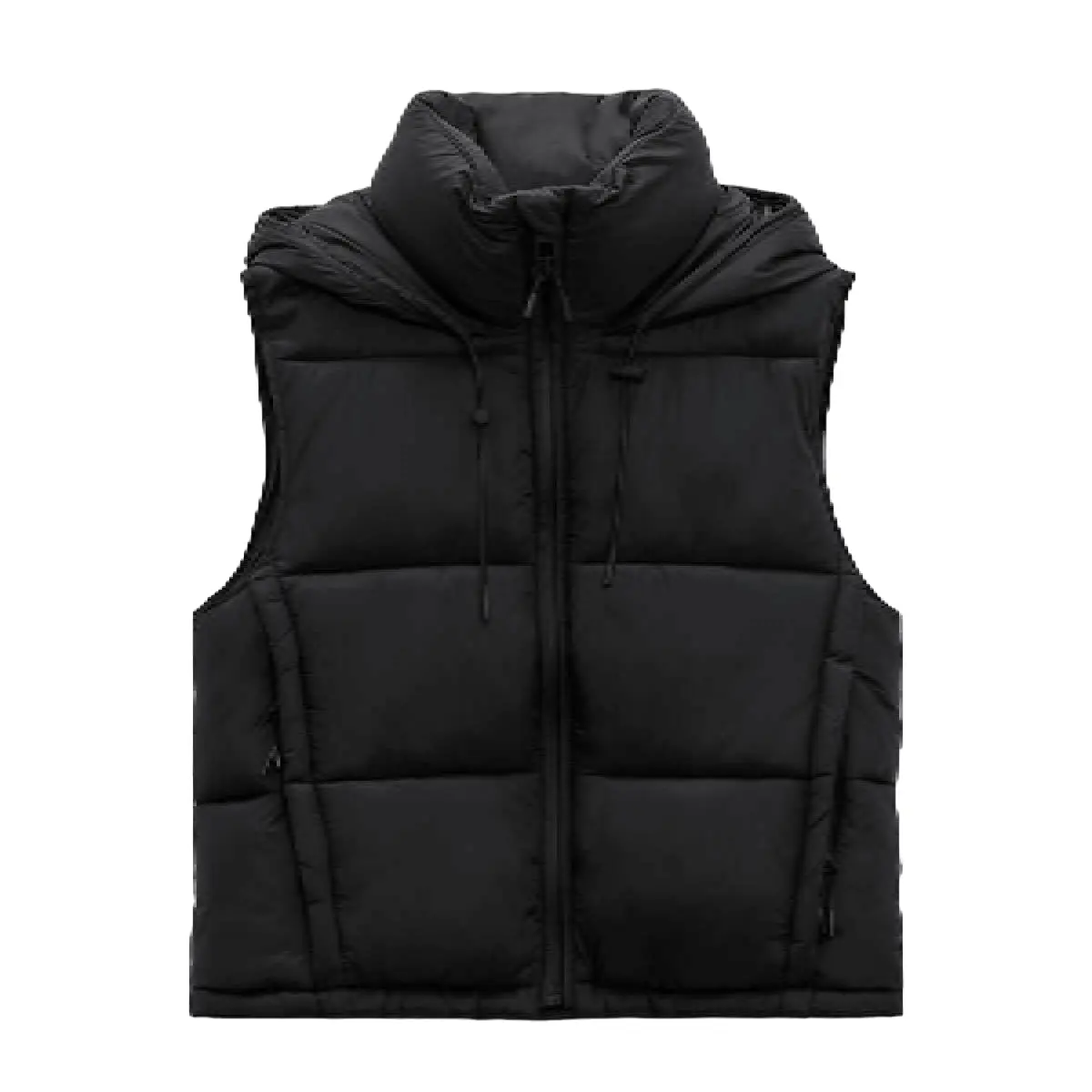 

Жилет Zara Puffer, черный