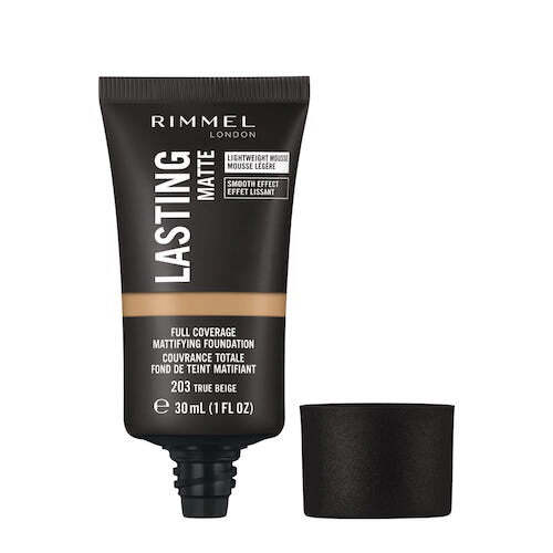

Rimmel Матирующая тональная основа Lasting Matte 203 True Beige 30мл
