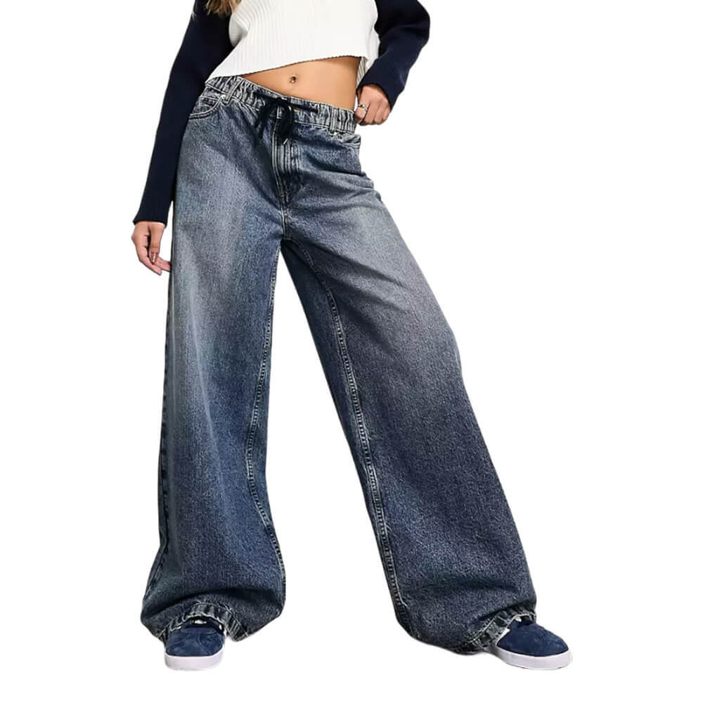 

Джинсы Asos Design Pull On, синий