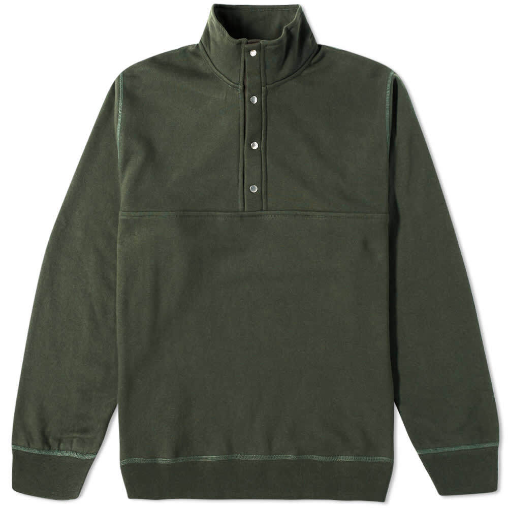 

Толстовка Adsum Classic 3/4 Snap Front Sweat, Серый