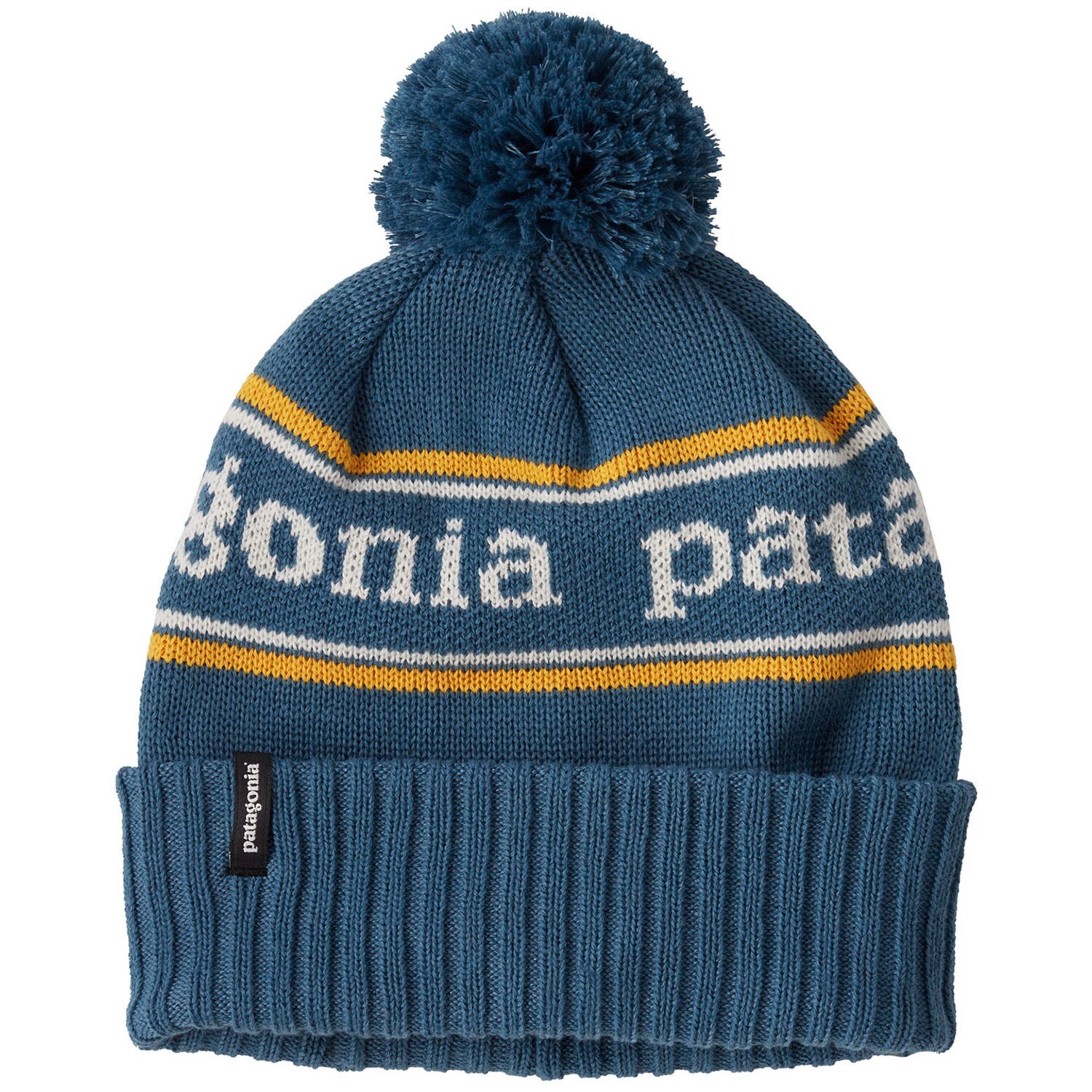 

Шапка детская Patagonia Powder Town, синий