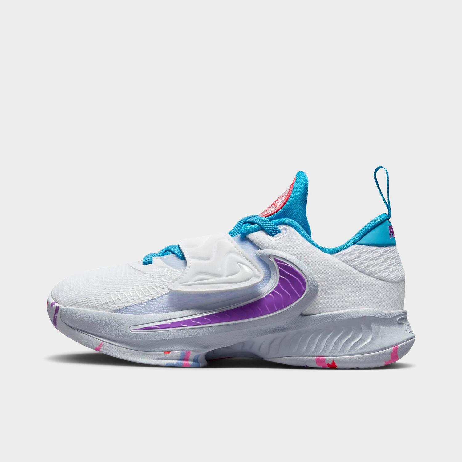 

Кроссовки баскетбольные для малышей Nike Freak 4, бело-голубой
