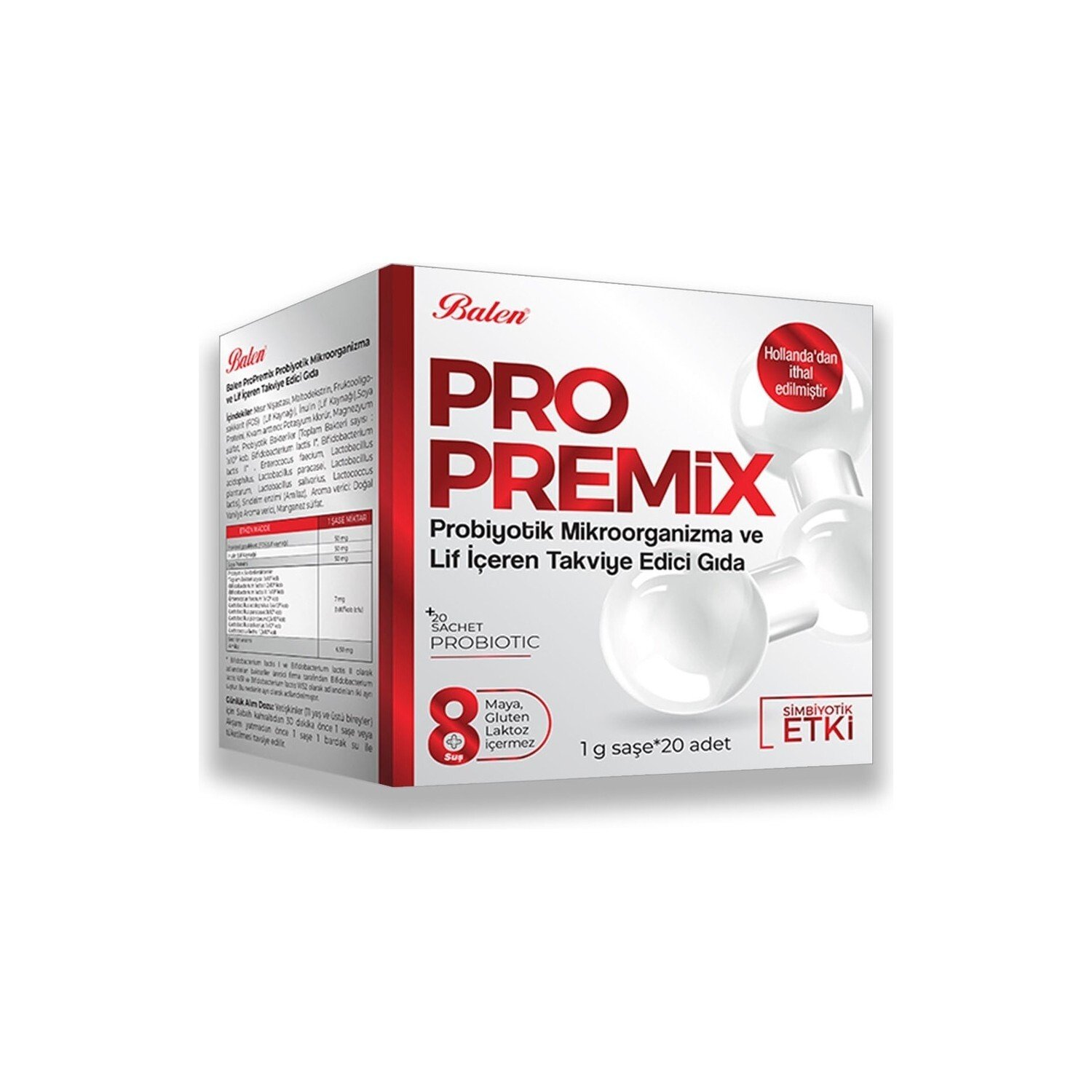 

Balen Pro Premix Probiotic Microorganism And Fiber 20 Sase