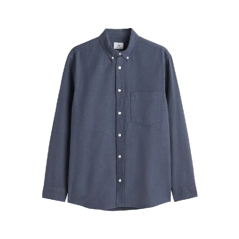 

Рубашка H&M Regular Fit Oxford, синий