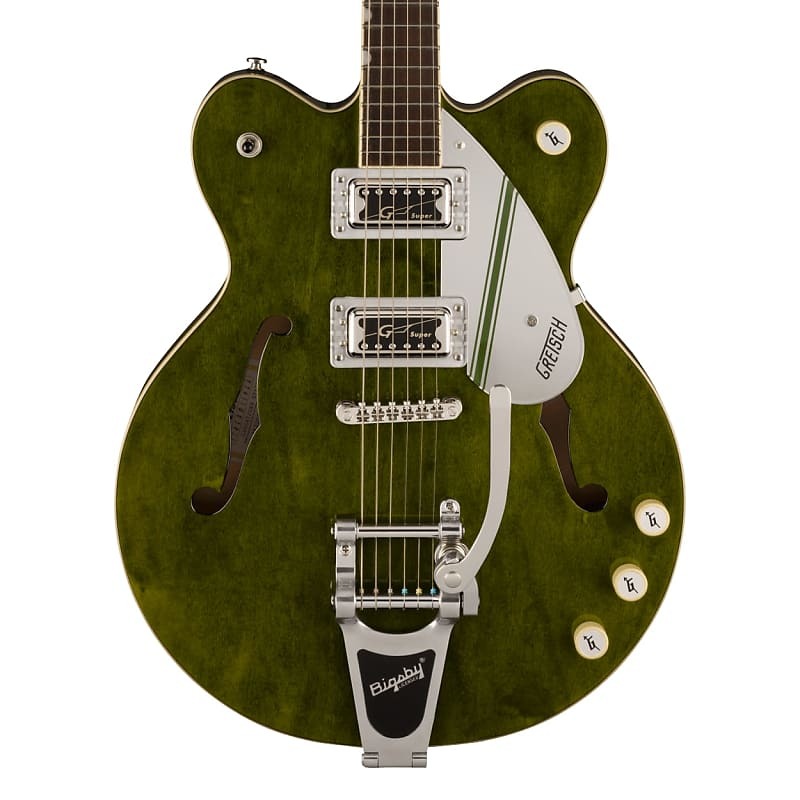 

Gretsch G2604T Limited Edition Streamliner Rally II — Rally Green Stain G2604T Limited Edition Streamliner Rally II - Stain