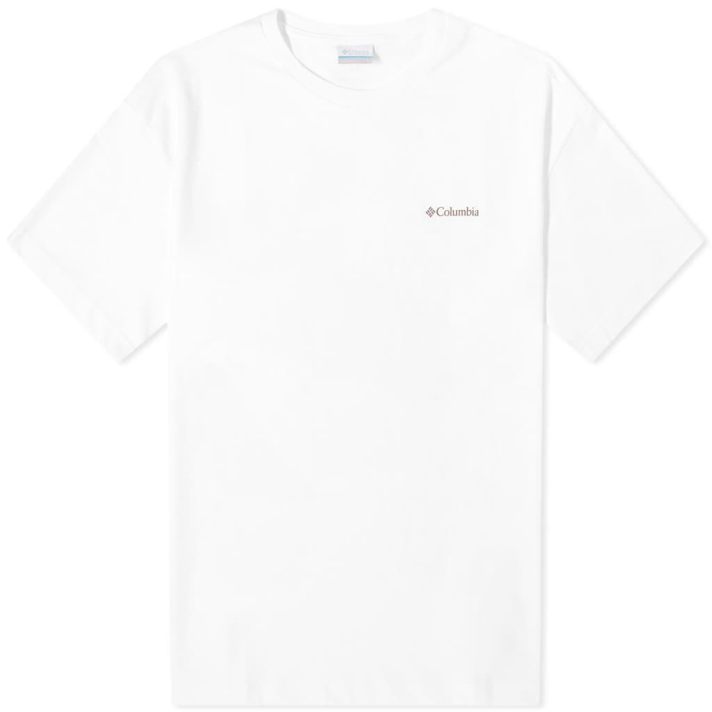 

Футболка Columbia Burnt Lake Graphic, белый