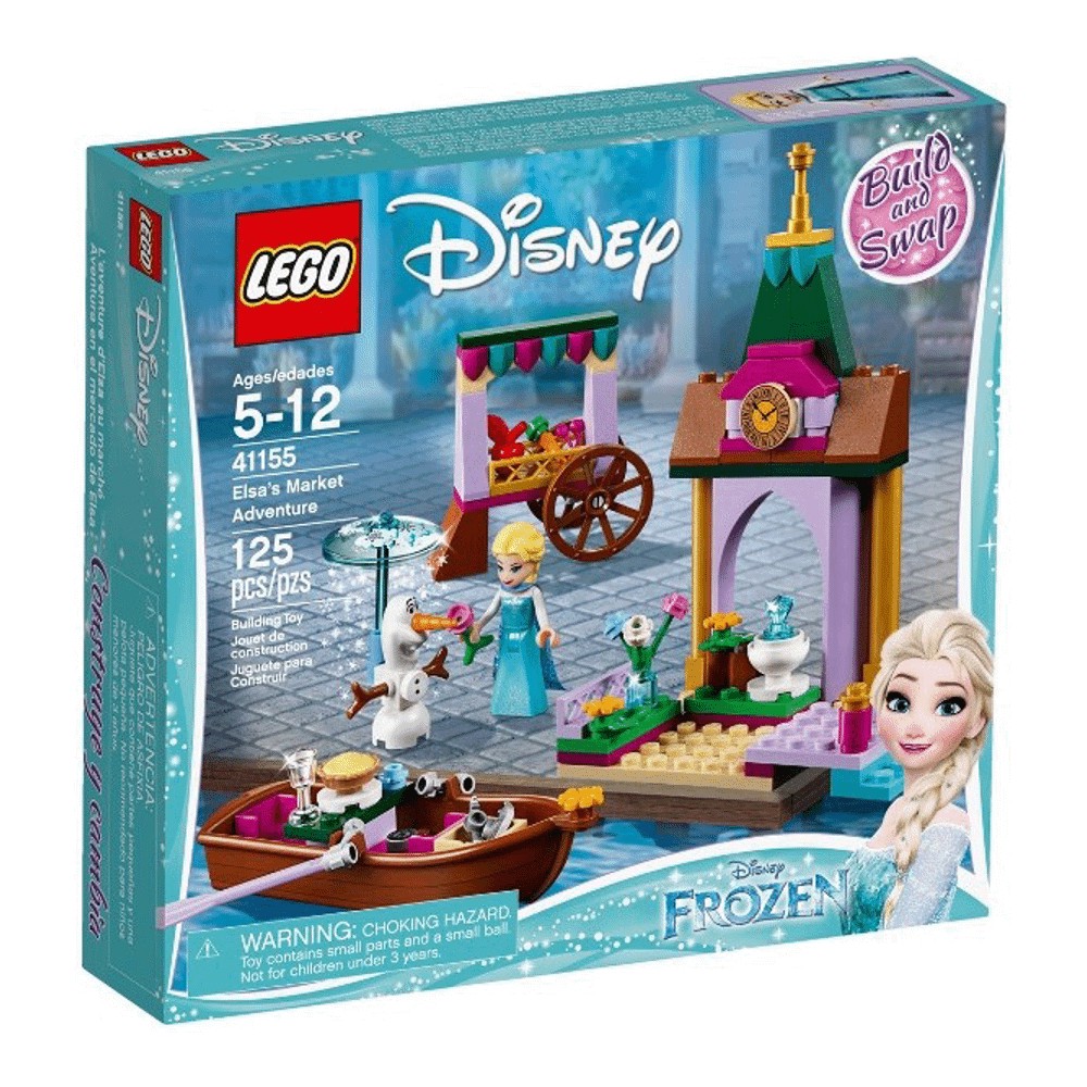 Конструктор LEGO Disney Princess 41155 Эльза приключение на рынке конструктор lego disney princess 41155 приключения эльзы на рынке