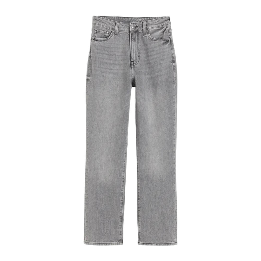 

Джинсы H&M Mom Ultra High, серый