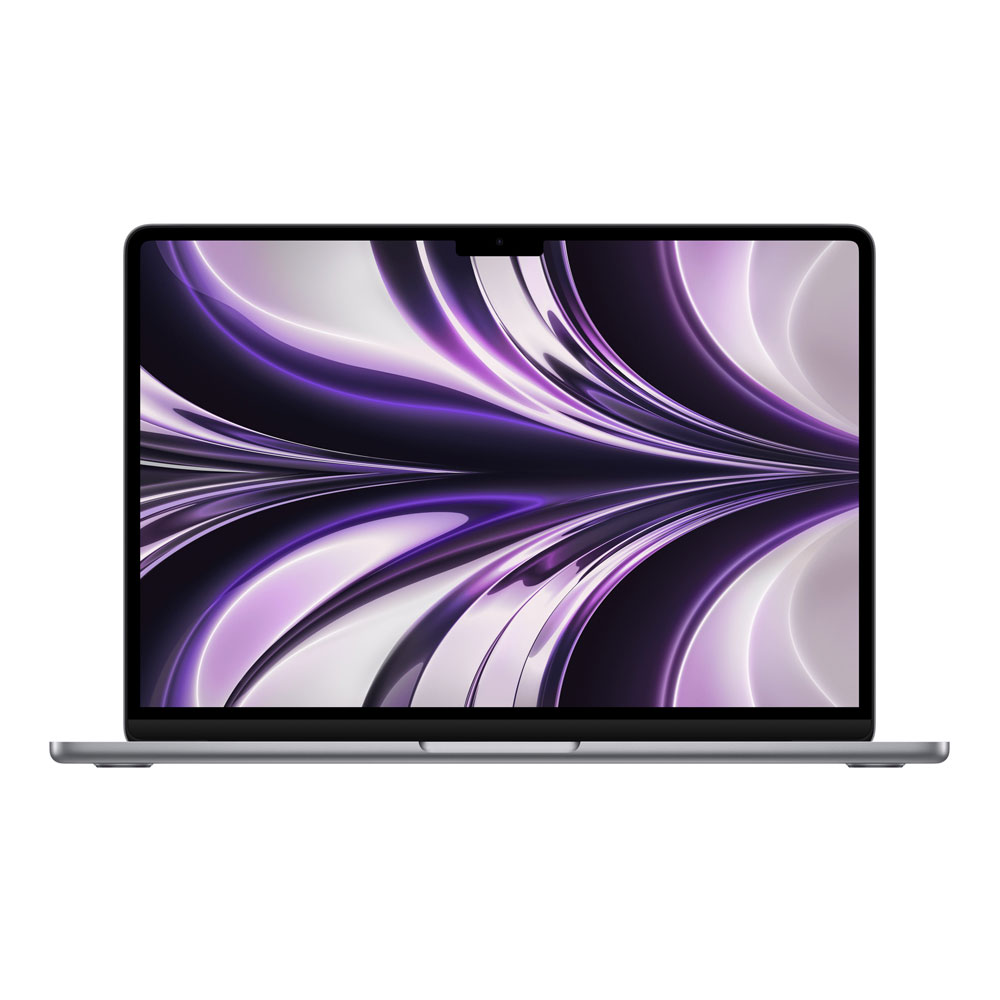 Ноутбук Apple MacBook Air 13.6'' M2 (2022), 8 Гб/512 ГБ, 8-core GPU, Space Gray, английская клавиатура ноутбук apple macbook pro 13 3 2020 mxk52 8 гб 512 гб английская клавиатура space gray